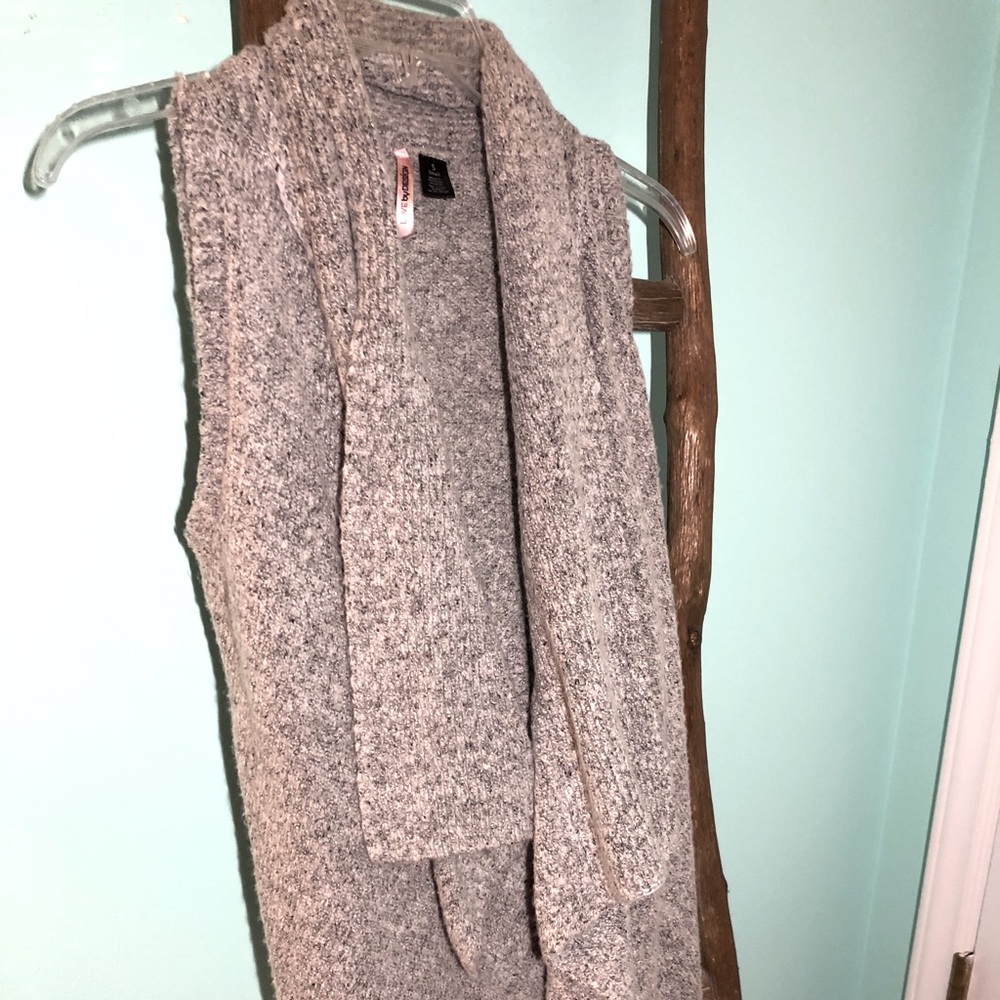Cozy knit vest